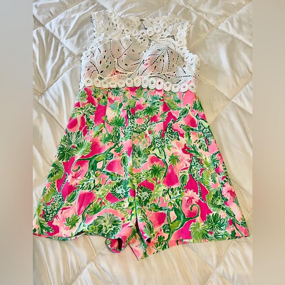 Lilly Pulitzer EUC romper size 6